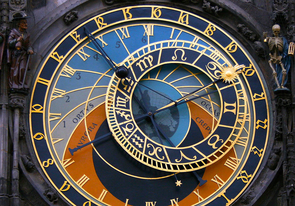  Reloj astronómico de Praga. Siglo XV 